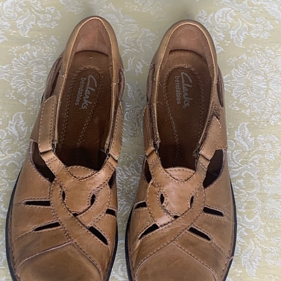 Clark’s Bendables Loafer 39337 Hook Loop Tan - Picture 6 of 16